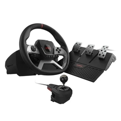Volante Gamer com Pedal e Câmbio Pcyes para Pc/ Xbox / PS4 - W270