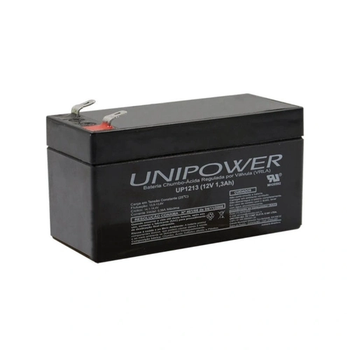 Bateria 12v 1,3a Selada Up1213 Unipower