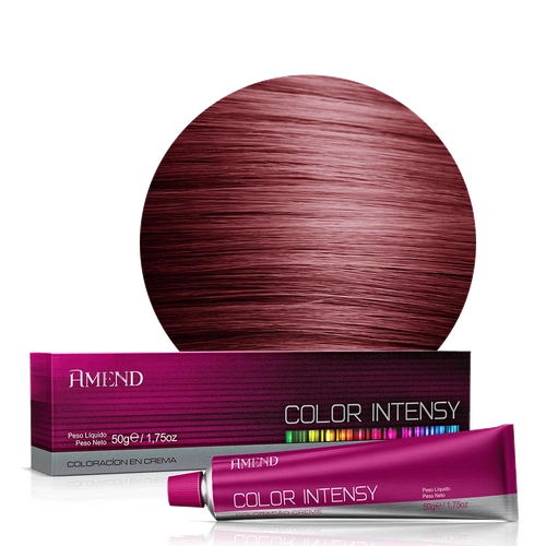 Coloração Amend Color Intensy 55.46 Castanho Claro Cobre Avermelhado Intenso (Amora) 50g