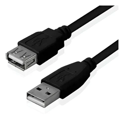 CABO EXTENSOR USB 2.0 A MACHO x A FÊMEA 5M - STORM