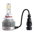 Par De Lampadas Super Led Cob Multilaser H8 20w 6200k Lumens Au836