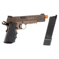 Pistola Airsoft 1911 R32 TN M.E.U TAN Full Metal 6mm GBB -QGK