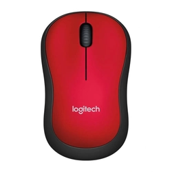 Mouse Logitech M185 Wireless Vermelho - 910-003635-c