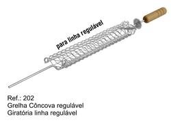 Grelha Giratória Concava  50 cm Lobo