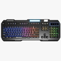 Teclado Gamer Semi Mecanico Rgb Teclas Multimidia 19 Teclas Anti-Ghosting Mj60 Hoopson