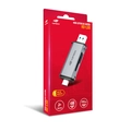 Hub Leitor De Memoria C3TECH SD/TF USB-USB-C - HU-L50GY