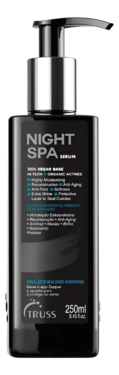 Sérum Capilar - Truss - Night Spa - Tratamento Noturno 250ml