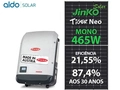 Gerador De Energia Solar Fronius Rosca Dupla Metal Romagnole Fronius Gf 4,185kwp Jinko Tiger Neo Mono 465w Primo 4kw 2mppt Mono 220v
