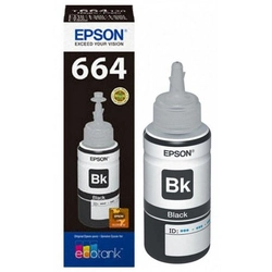 Refil Tinta Epson Preto T664120-al