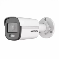 Camera Hikvision Bullet Ip 2mp 2.8mm Colorvu Poe 30m Ip67 H.265+ Metal - Ds-2cd1027g0-l
