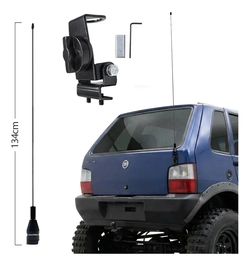 Kit Antena Px M300EP + Mini Suporte M550 Parafuso Anti Furto Decoração
