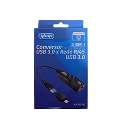 Adaptador Conversor RJ45 Para USB 3.0 10/100/1000 Kp-Ad106 - Knup