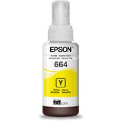 Refil Tanque De Tinta Epson T664 Amarelo  - T664420-al