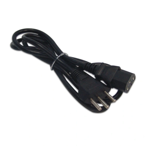 Cabo De Forca Force Line 1200006 Pp 3 Metros 3x0,75 Com Plug e Femea