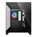 Gabinete Gamer Cougar FV150 RGB Mini, Lateral e Frente em Vidro Temperado, Preto - 382QA60.0001