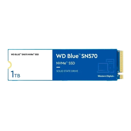 SSD 1 TB WD Blue SN570 M.2 2280 NVMe Azul - WDS100T3B0C