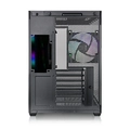 Gabinete Gamer Thermaltake View 380 TG, ARGB, Painel de Vidro, MID-Tower, 4x120mm, Black - CA-1Z2-00M1WN-00