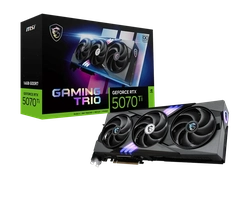 Placa de Vídeo 16GB RTX5070TI MSI Gaming Trio Plus - 912-V531-058