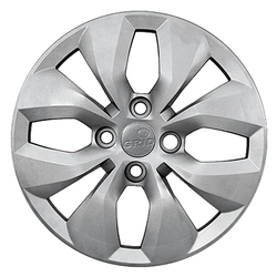 Calota Grid Aro 13p 240ca-pta Prata Volkswagen Gol G6 2014/ 16 Cubo Alto