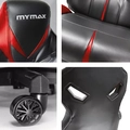 Cadeira Gamer Mx8 Giratoria Preto/Vermelho Mymax