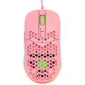 Mouse Gamer Vx Gaming Void Com  Led Rgb- 7600 Dpi Rosa Com Cabo Usb 1.8 Metro - Mgv120r