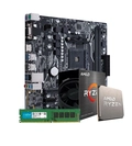 Kit Upgrade AMD Ryzen 5 3400G + Placa Mãe B450M + Memória DDR4 8GB