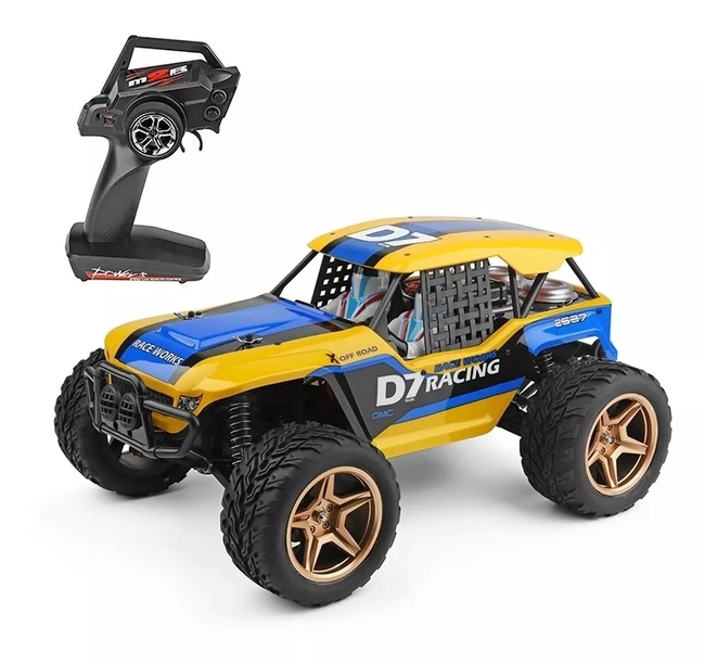 Automodelo Elétrico Rock Crawler 4X4 - (D7 Racing)