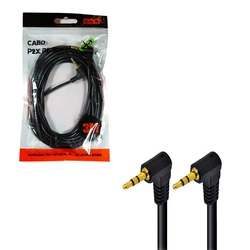 Cabo P2 P2 90° 3m Mod. Xc-p2-9b (blister)