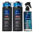 Kit Completo Shampoo Condicionador Spray Truss Frizz Zero