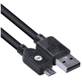 Cabo Usb x Micro Usb b 2.0 5 Pinos 1 m Preto - Musb-1