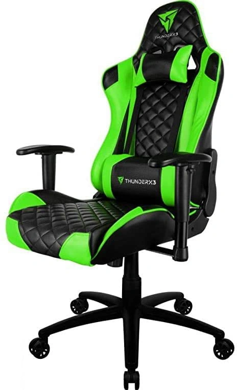 Cadeira Gamer Profissional TGC12 Verde THUNDERX3
