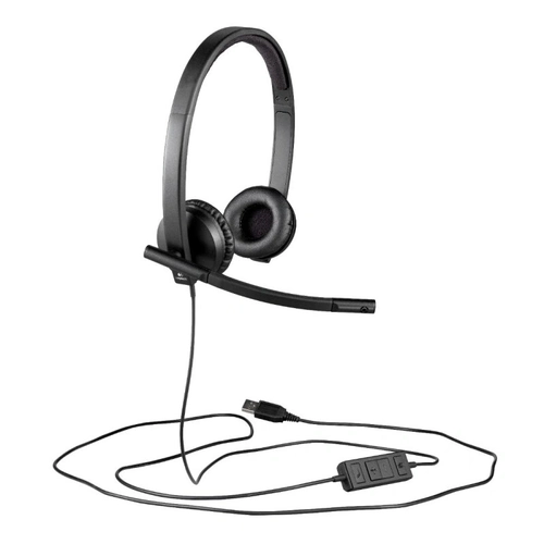 Headset Logitech H570e Usb Stereo Vc - 981-000574