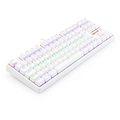 Teclado Gamer Mecânico Redragon Daksa Lunar White Switch Azul Rainbow - K576W-R PT-BLUE