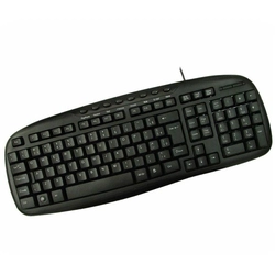 Teclado Multimídia Preto USB K-MEX - KM1328U00010B0X