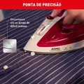 Ferro a Vapor Arno Essentialgliss Com Base Antiaderente Fmq 220v