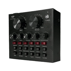 Placa de Som C3tech Streaming - Mx-50bk
