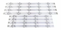 Kit 8 Barra De Led Compatível LG 39ln5400 39ln5700 39la6200