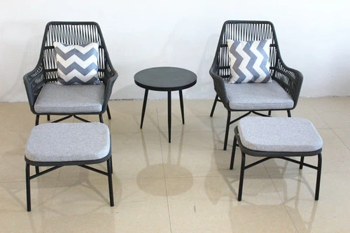 Poltrona LOTUS  Valor KIT Completo 2 Poltronas + 2 PUFF + MESA LATERAL