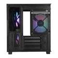 Gabinete Gamer Vinik G-cube Preto Vidro Temperado C/ 3 Fans - Gggcvbk