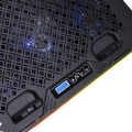 Base para Notebook Snow Rgb - Ate 19 - 6 Fans - Com Controlador e Suporte P/ Celular - Cn200