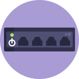 Abajur Bala de Canhão com Base de Concreto.