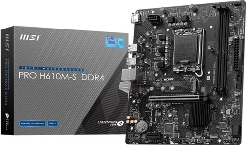 Placa Mãe LGA 1700 MSI H610m-s Pro