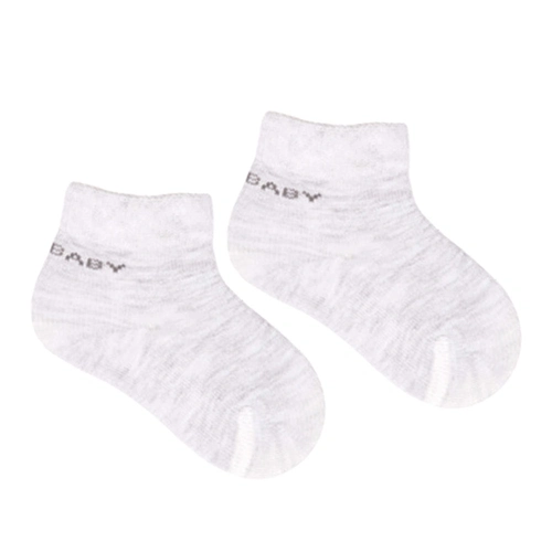 Meia Bebê RN Cano Médio Lisa Leke - Unissex