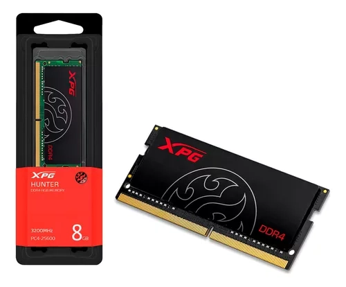 Memória Notebook 8gb ddr4 3200mhz Xpg Hunter - Adata
