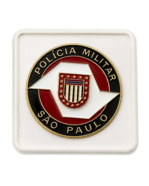 Láurea Emborrachada com Metal Padrão - 1°Grau