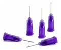 Kit 10 Agulhas Aplicadoras De Cola 21gauge Purple