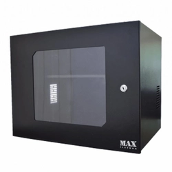 Mini Rack Max Eletron 19 08u x 350mm Preto