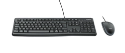 Kit Teclado e Mouse Logitech MK120, Design Confortável, Durável e Resistente à Respingos, Layout ABNT2 - 920-004429