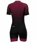 Macaquinho de Ciclismo Feminino Marsala