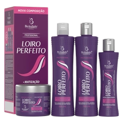 Kit Capilar Loiro Perfeito Bio Instinto